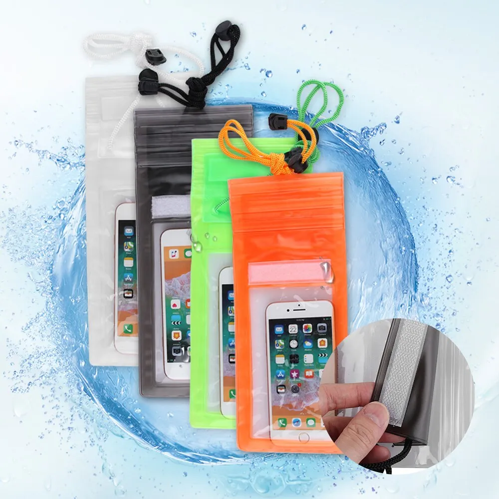 1PC Environmental Universal Under Water Proof Dry Pouch Bag Case Cover Protector Holder For Cell Phone