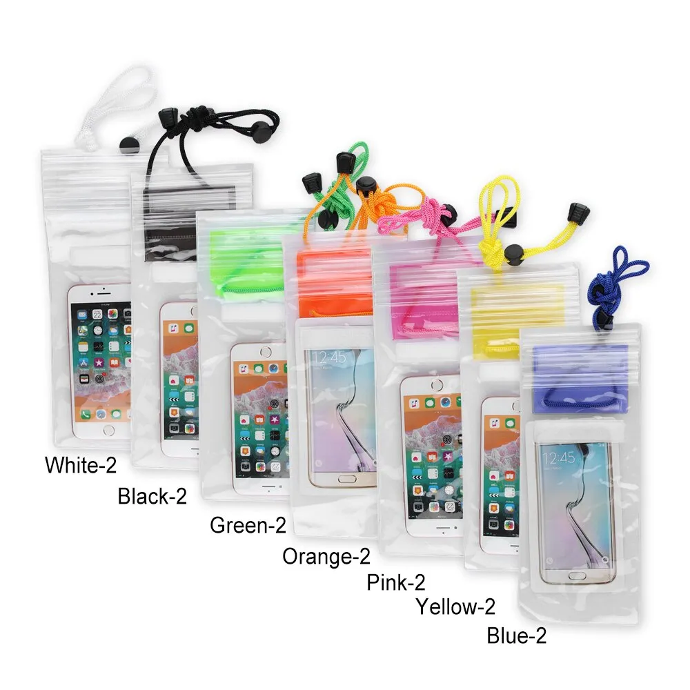 1PC Environmental Universal Under Water Proof Dry Pouch Bag Case Cover Protector Holder For Cell Phone