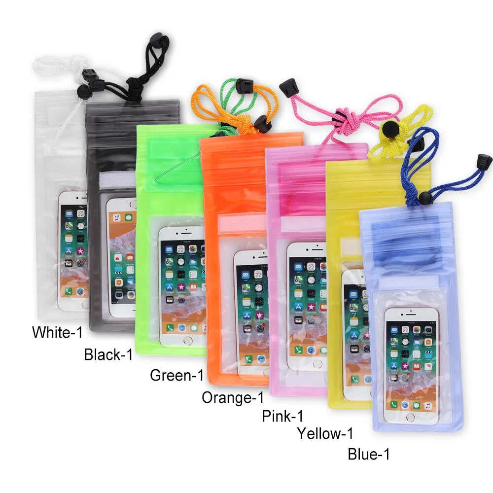 1PC Environmental Universal Under Water Proof Dry Pouch Bag Case Cover Protector Holder For Cell Phone