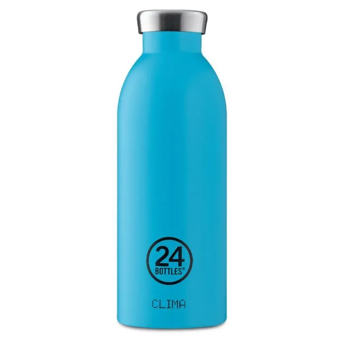 24 Bottles - Insulated Water Bottle | Clima Bottle | Lagoon Blue | 500ml