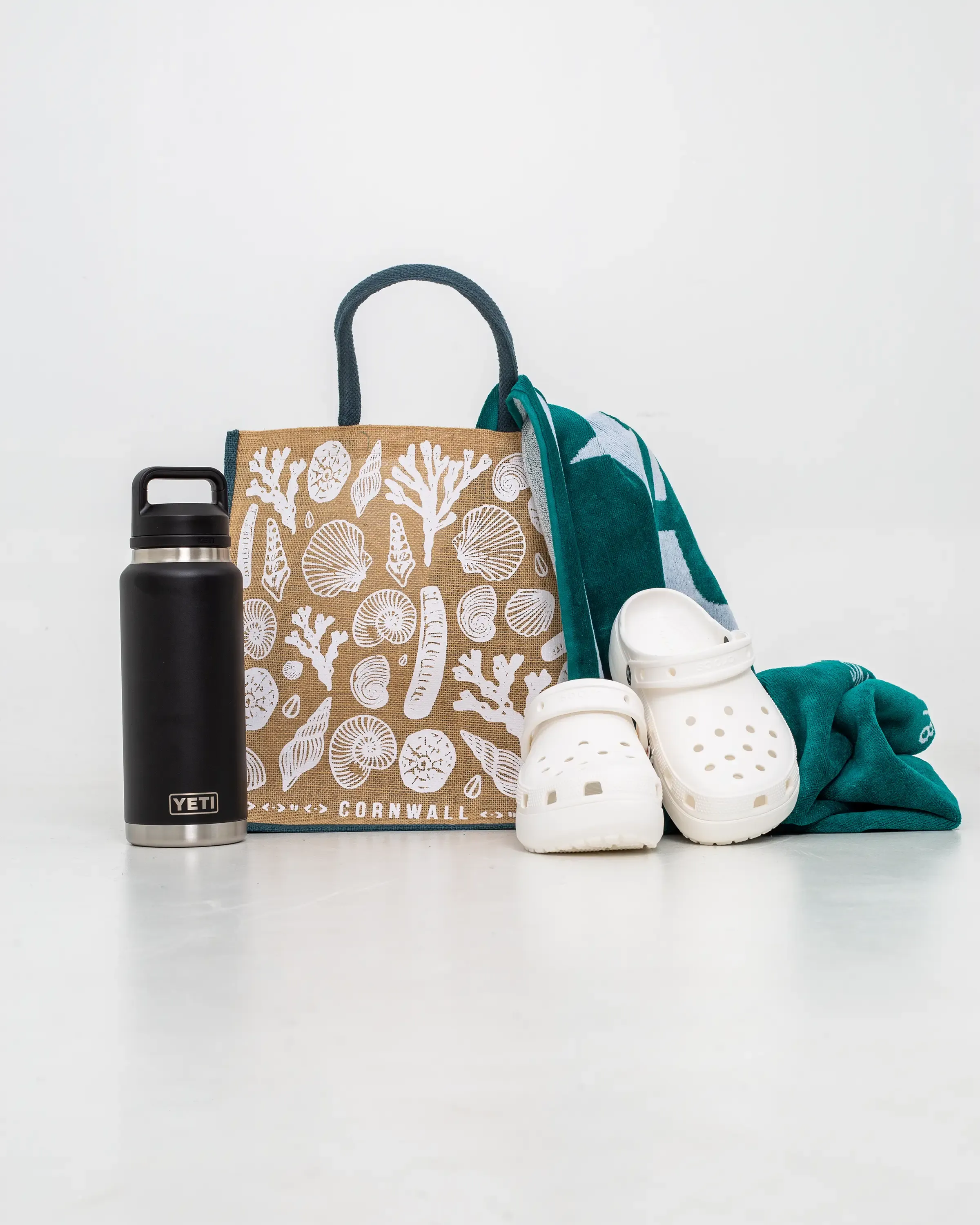 AC Shell Jute Bag in Natural