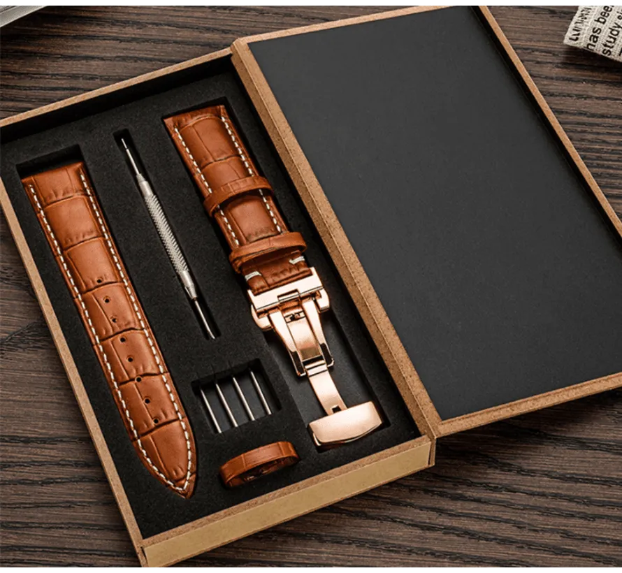 Amazfit GTR 3 (Pro) Premium Leather Strap (Brown)