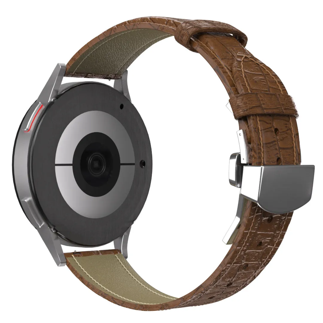 Amazfit GTR 3 (Pro) Premium Leather Strap (Brown)