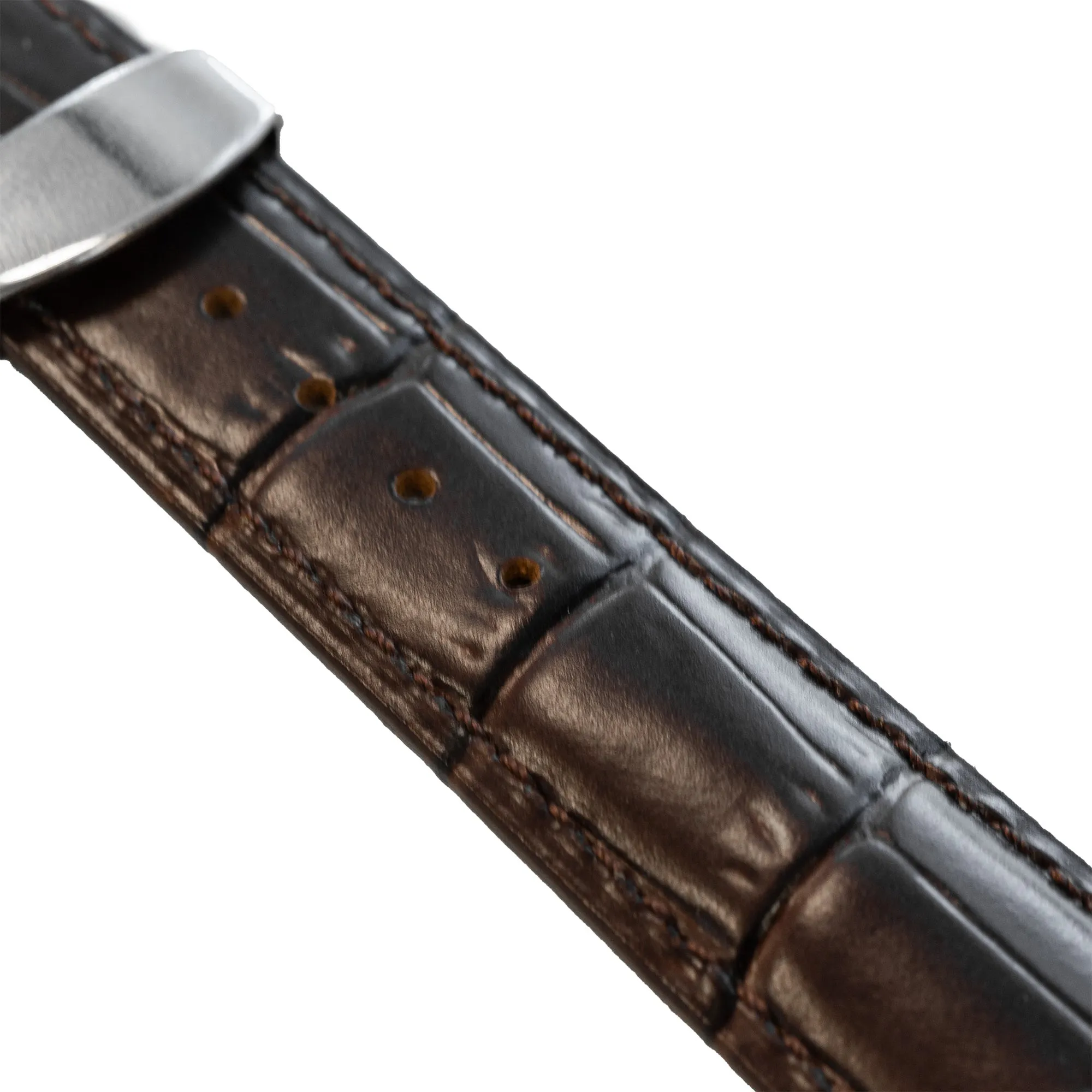 Amazfit GTR 3 (Pro) Premium Leather Strap (Dark Brown)