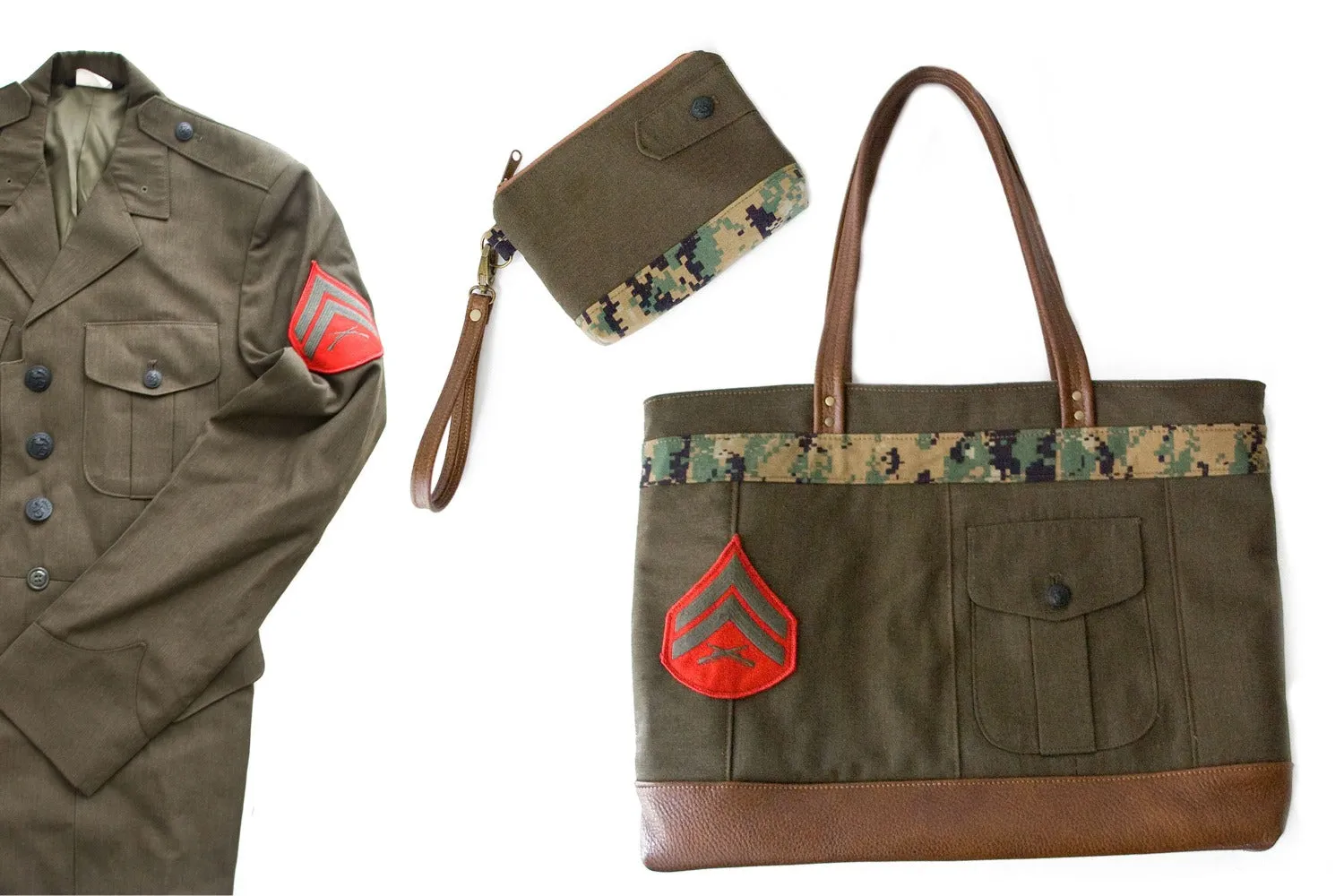 Archive in US Marines Camo, Greens, Chestnut