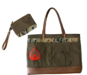 Archive in US Marines Camo, Greens, Chestnut