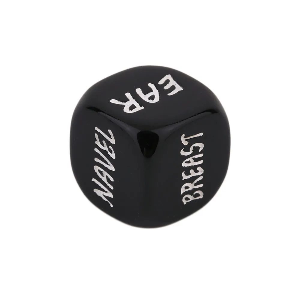 Black and White Sexual Position Dice Set
