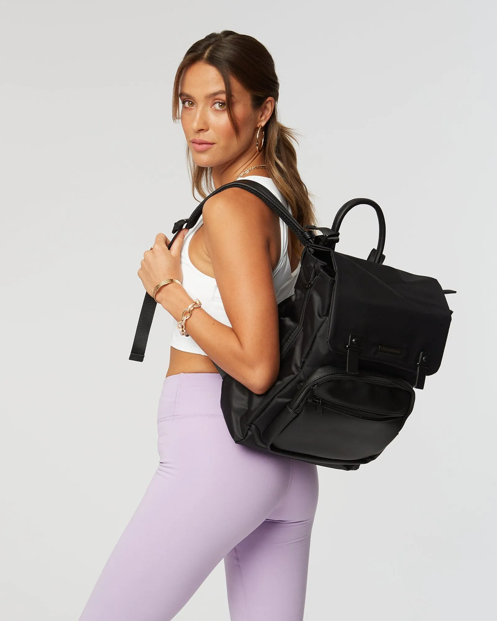 Black Belle Baby Backpack