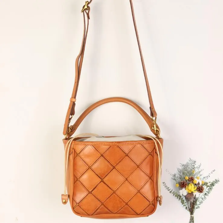 Casual Women's Genuine Leather Handbags Cross Shoulder Bag For Women