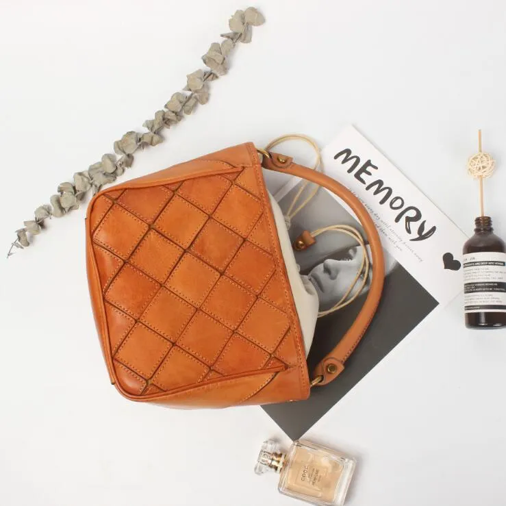 Casual Women's Genuine Leather Handbags Cross Shoulder Bag For Women