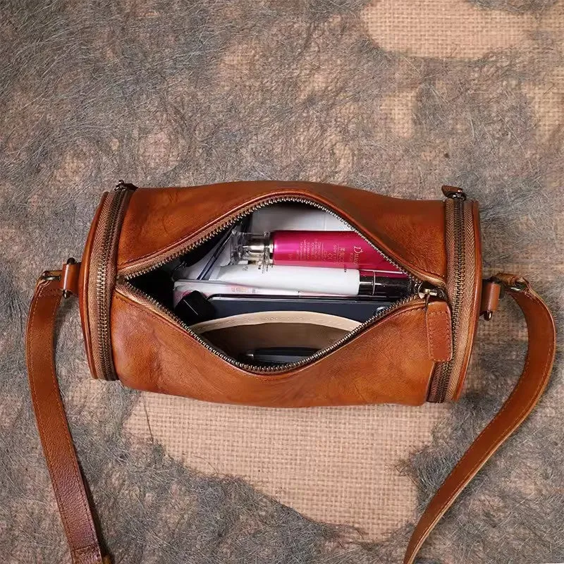 Chic Womens Leather Over The Shoulder Bag Small Crossbody Bags For Women
