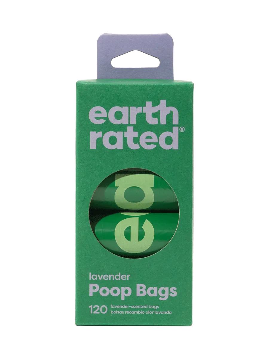 Earth Rated Lavender Poop Bags - 120pk