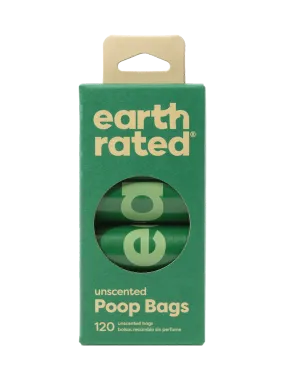 Earth Rated Unscented Poop Bags - 120pk