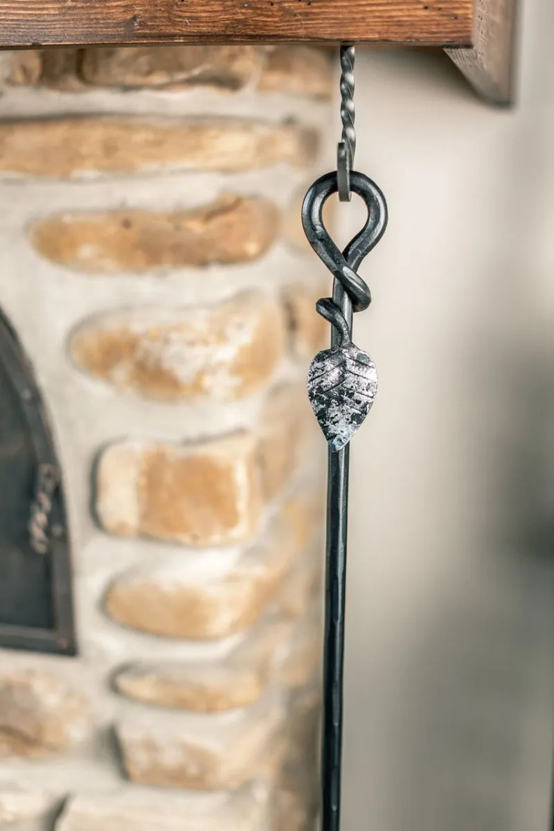 Evening Shade Hand Forged Fire Poker