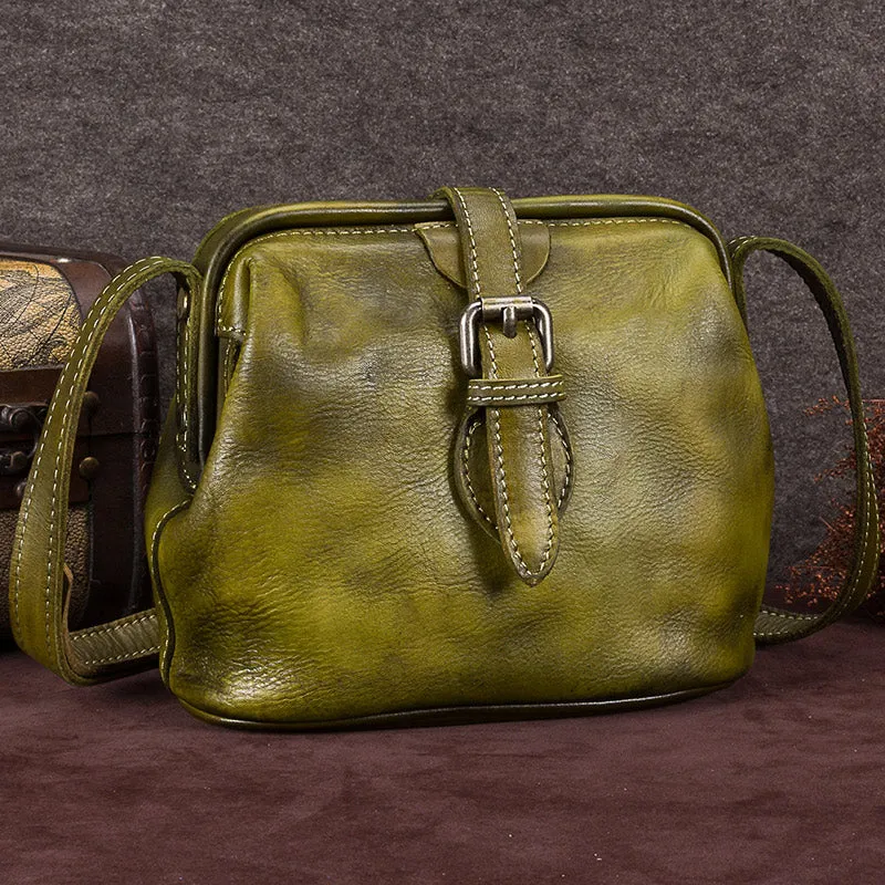 Female Doctors Bag Purse Womens Small Leather Shoulder Bag for Women
