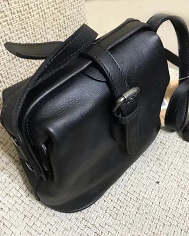 Female Doctors Bag Purse Womens Small Leather Shoulder Bag for Women