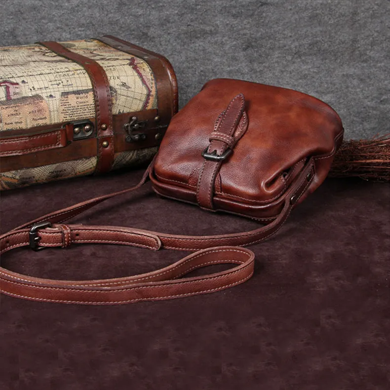 Female Doctors Bag Purse Womens Small Leather Shoulder Bag for Women
