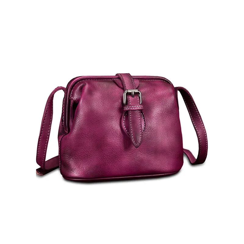 Female Doctors Bag Purse Womens Small Leather Shoulder Bag for Women