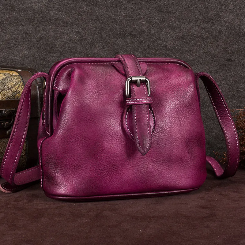 Female Doctors Bag Purse Womens Small Leather Shoulder Bag for Women