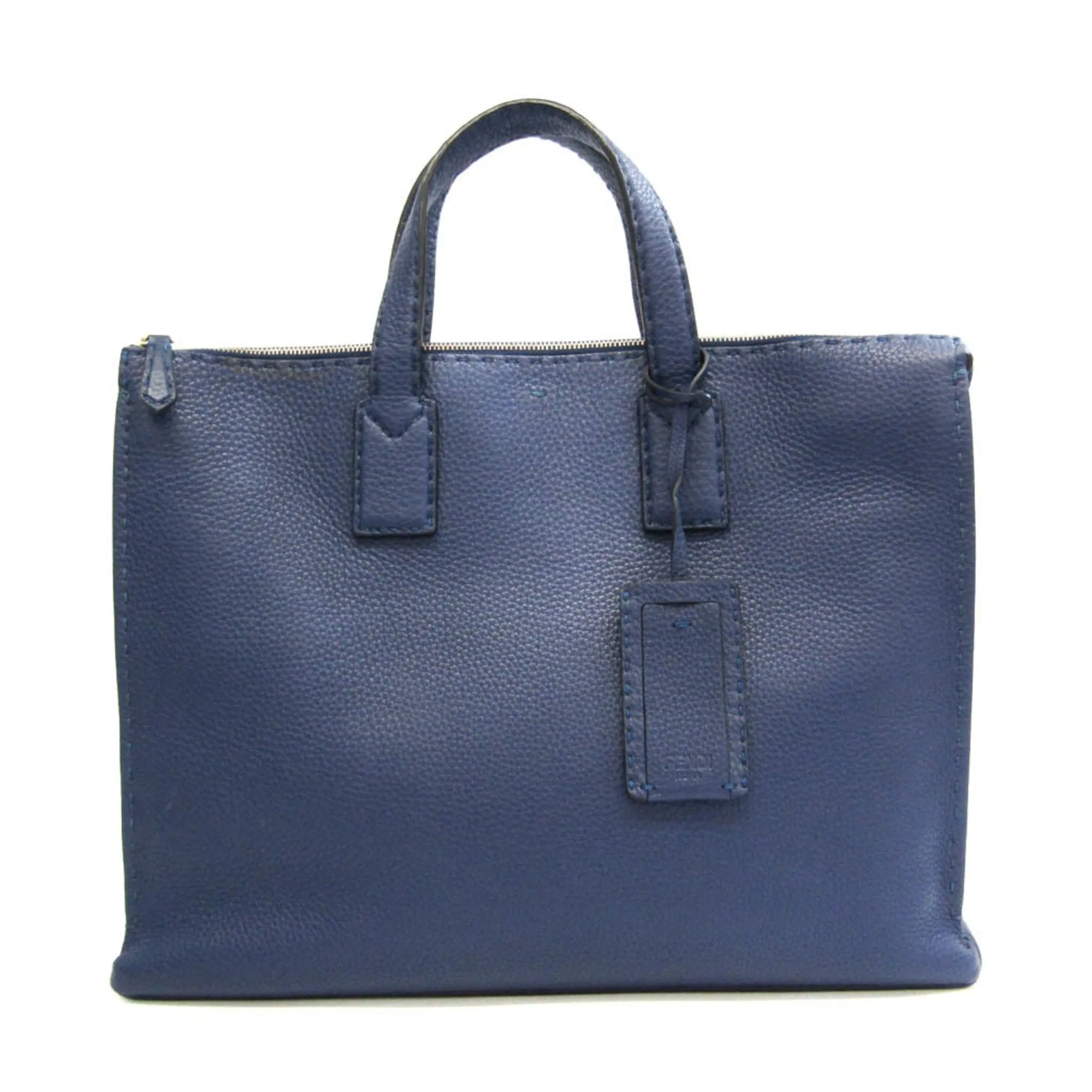 Fendi Selleria  Leather Briefcase Bag ()