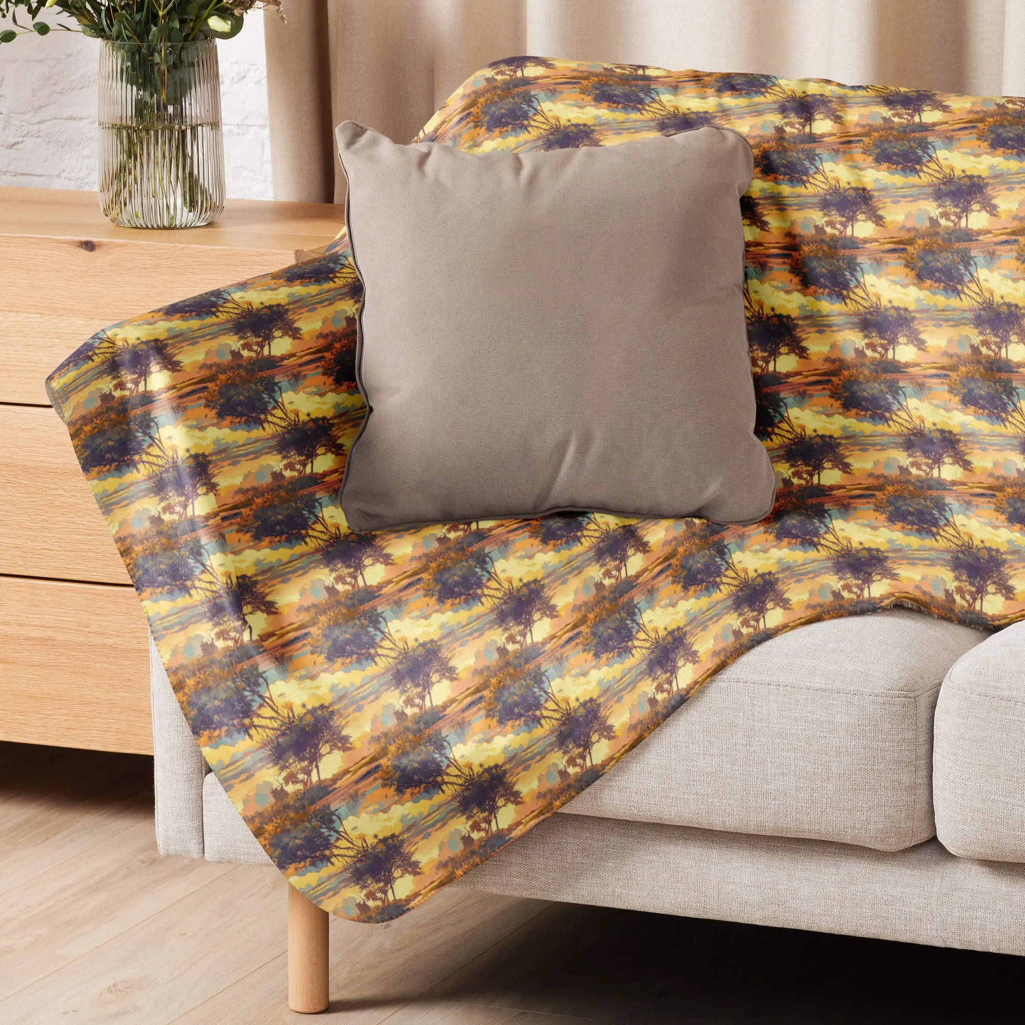 Florida Firesky- Sherpa Blanket