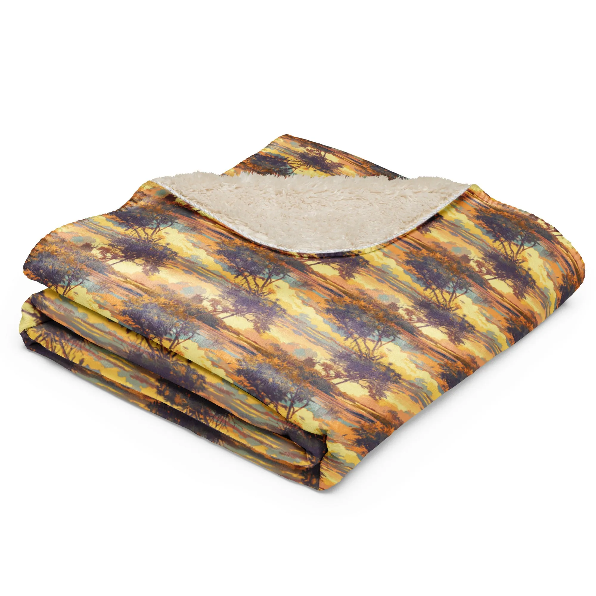 Florida Firesky- Sherpa Blanket