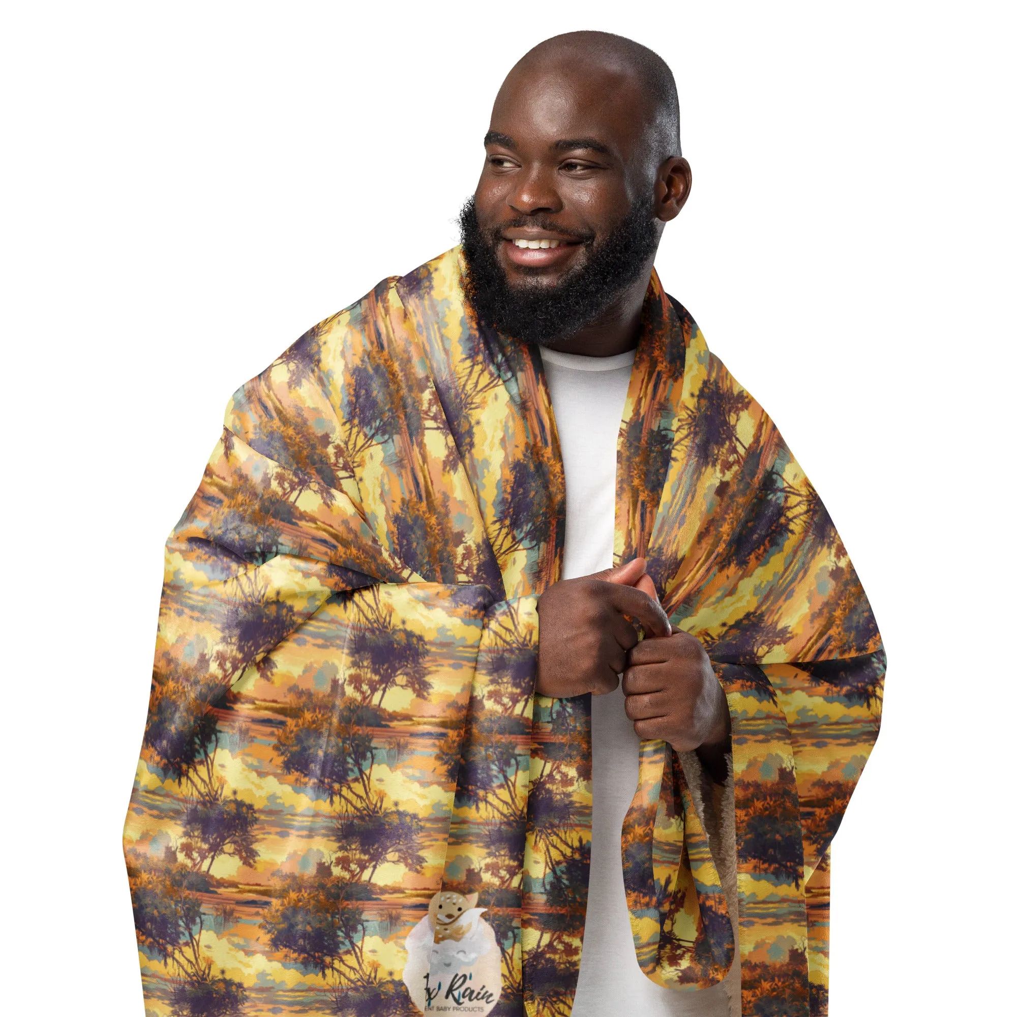 Florida Firesky- Sherpa Blanket