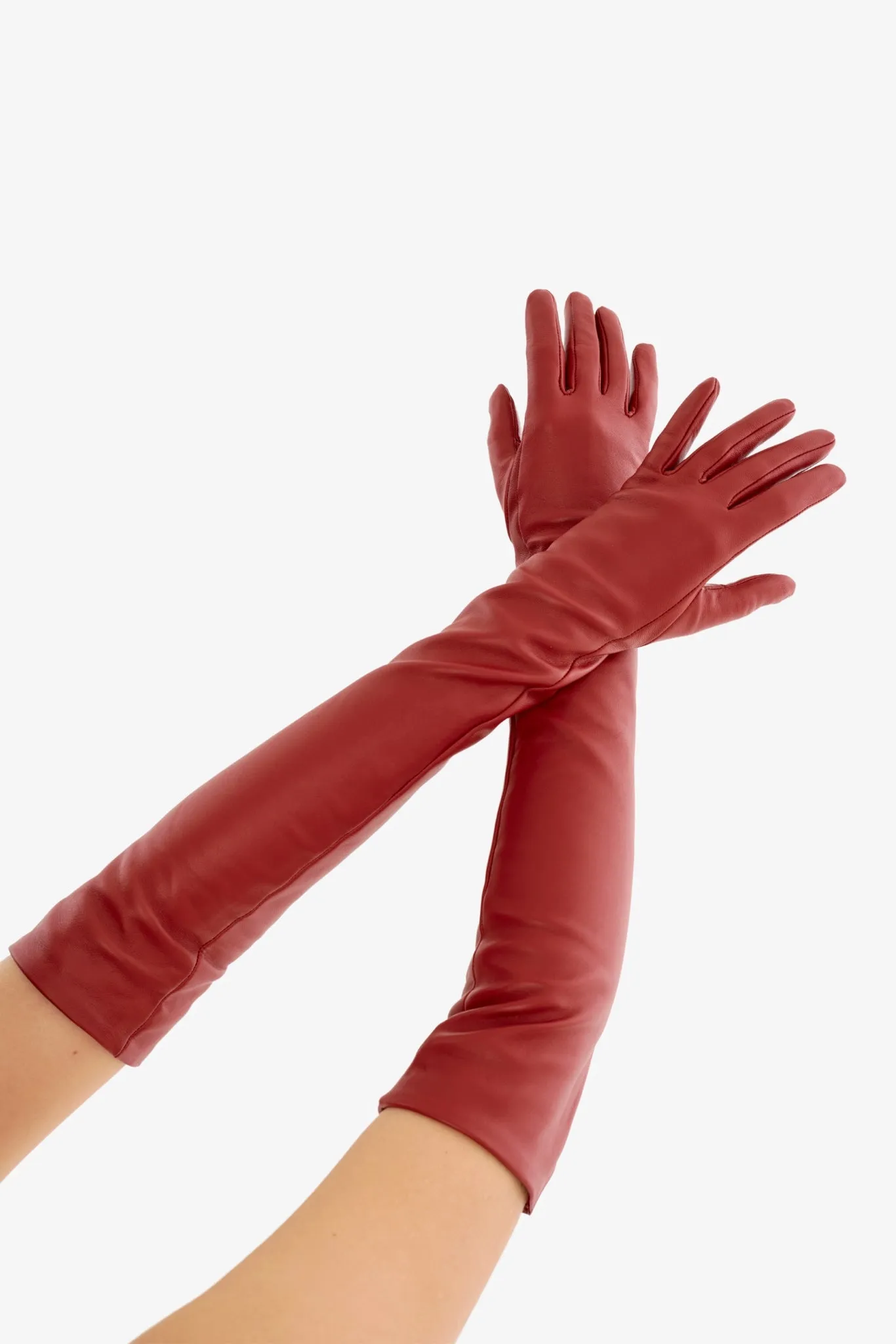GISELE | Leather Evening Gloves