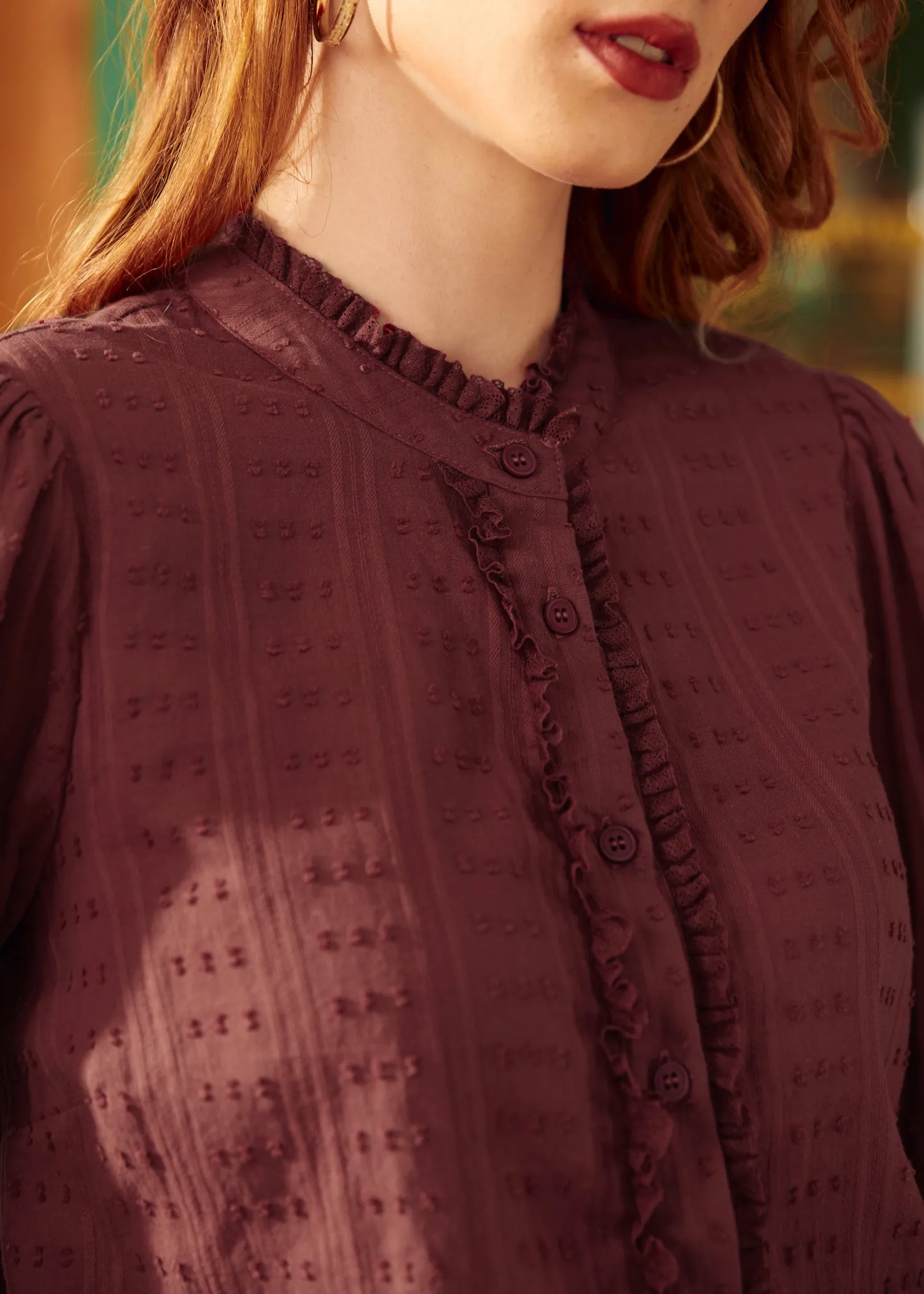 Go-Go Girl Ruffle Blouse