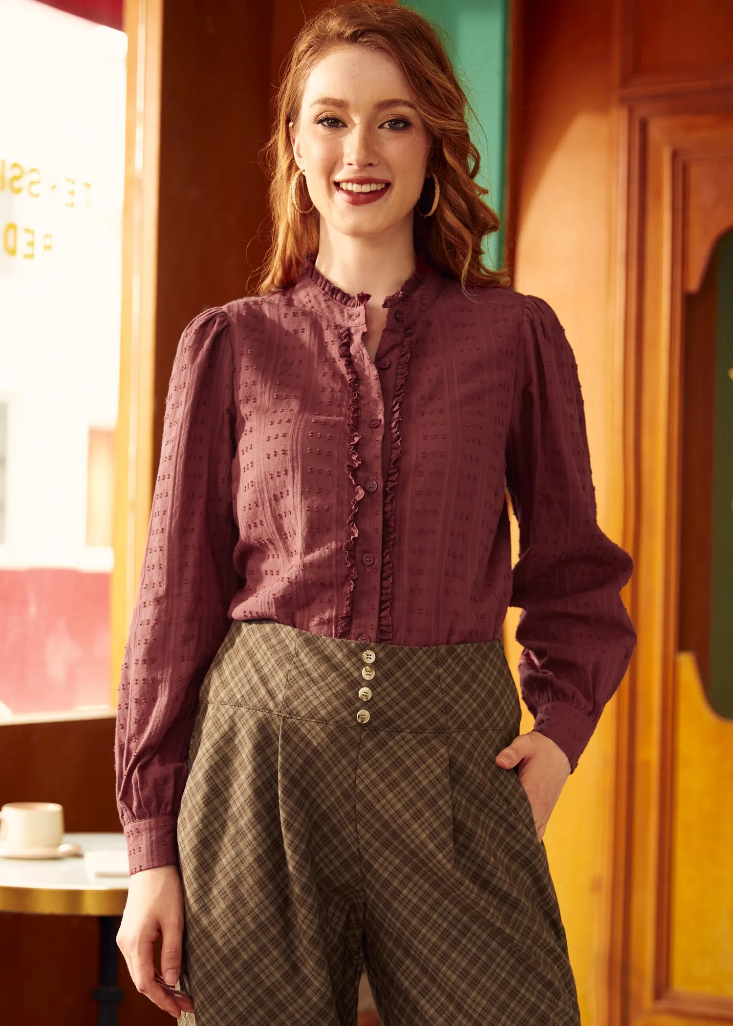 Go-Go Girl Ruffle Blouse