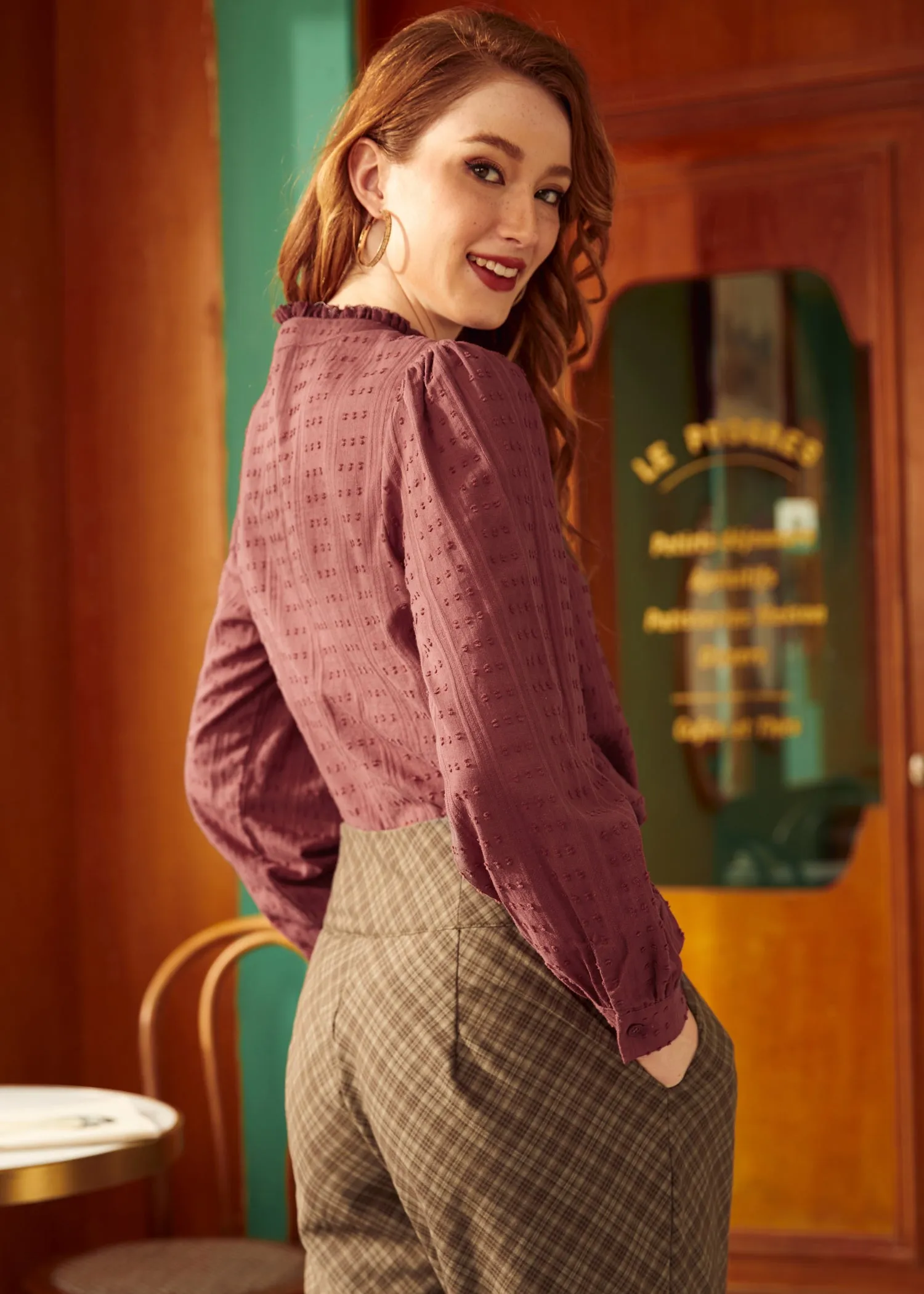 Go-Go Girl Ruffle Blouse