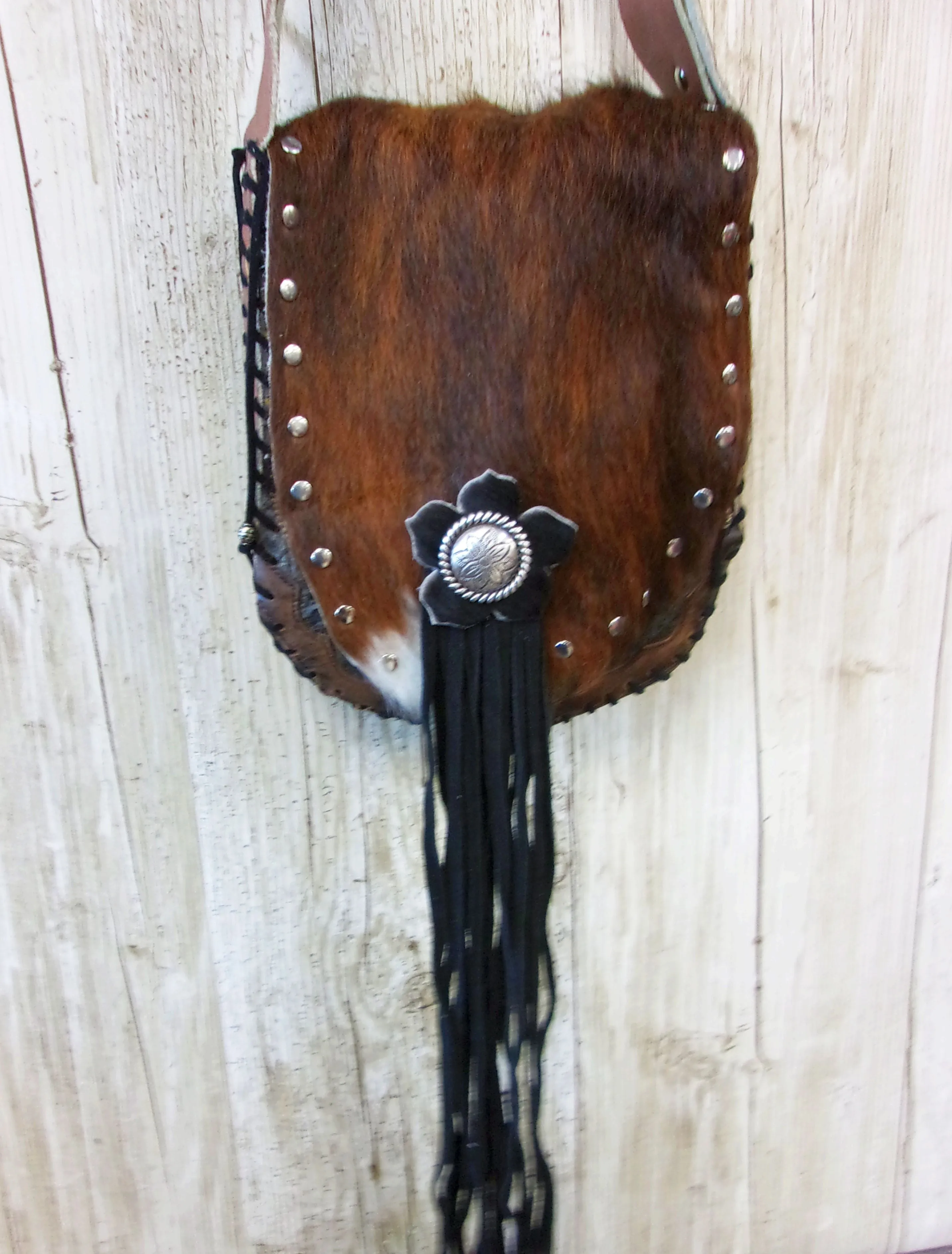 Hand-Painted Boho Bag P07