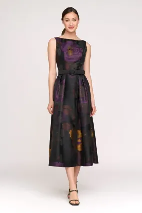 Ilsa Tea Length Dress - Raven
