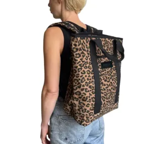 Leopard Print Backpack