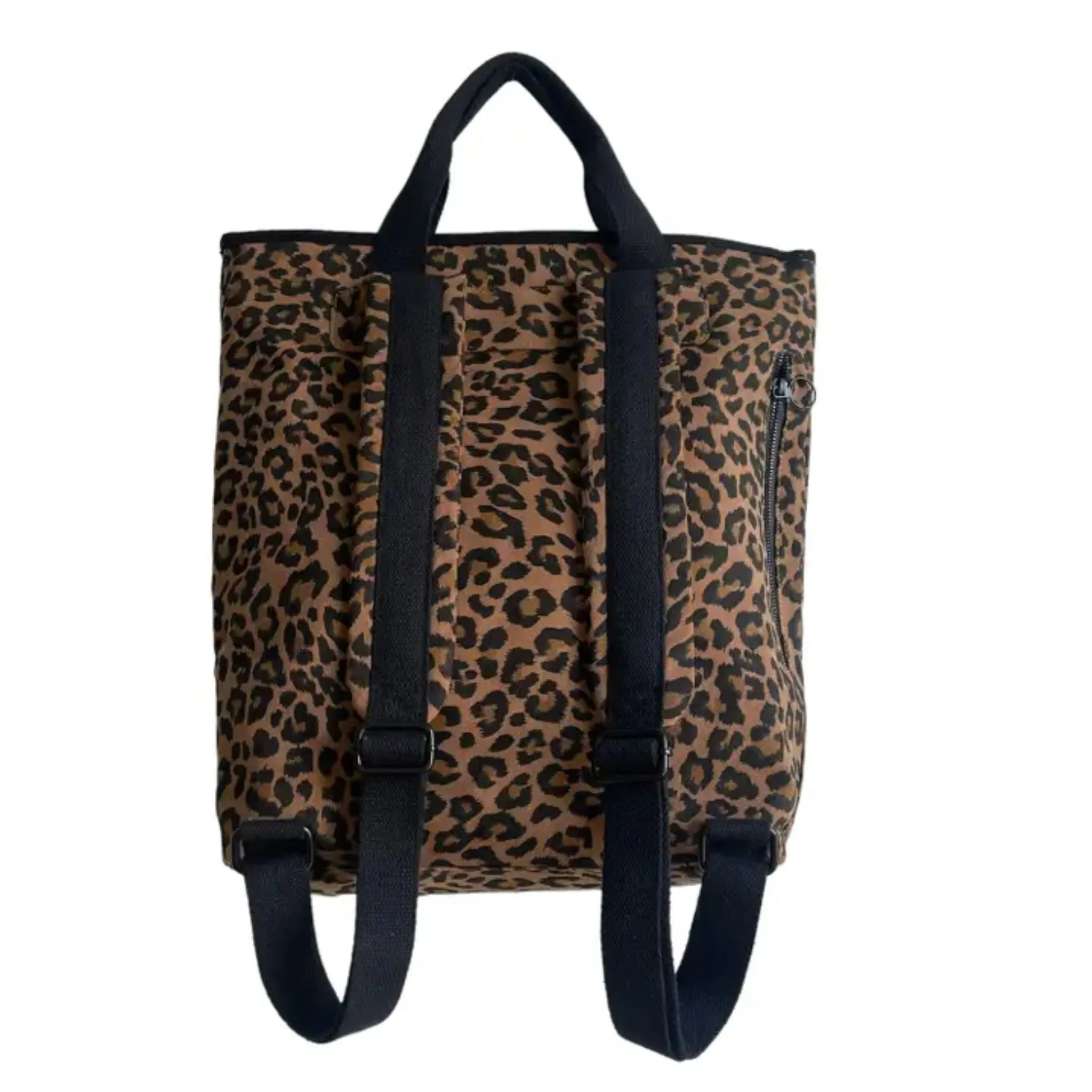 Leopard Print Backpack