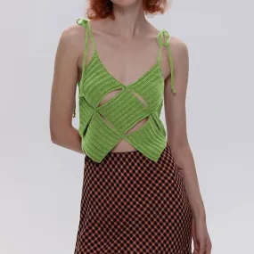 Makeba Crochet Top