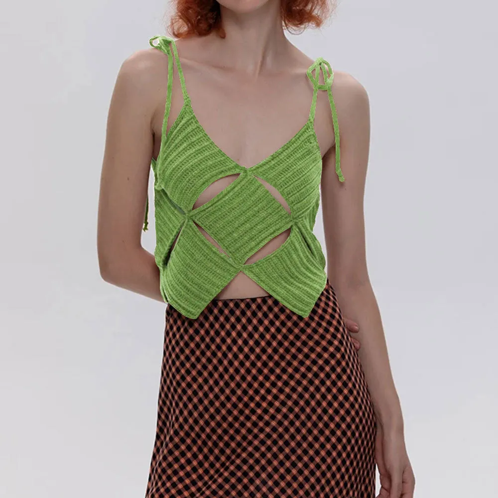Makeba Crochet Top
