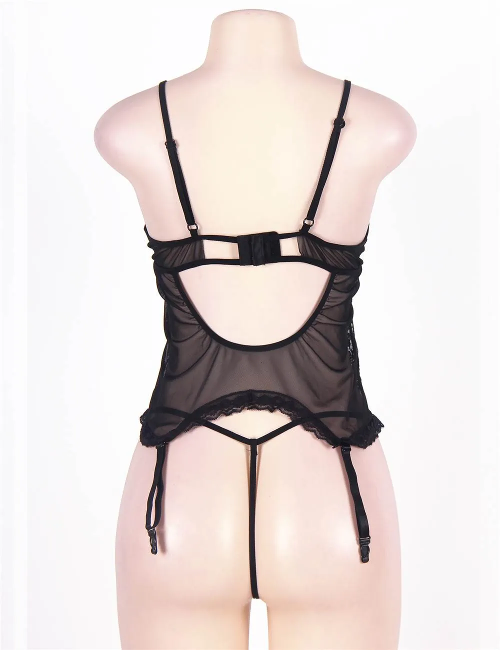 Mystique Black Lace Set
