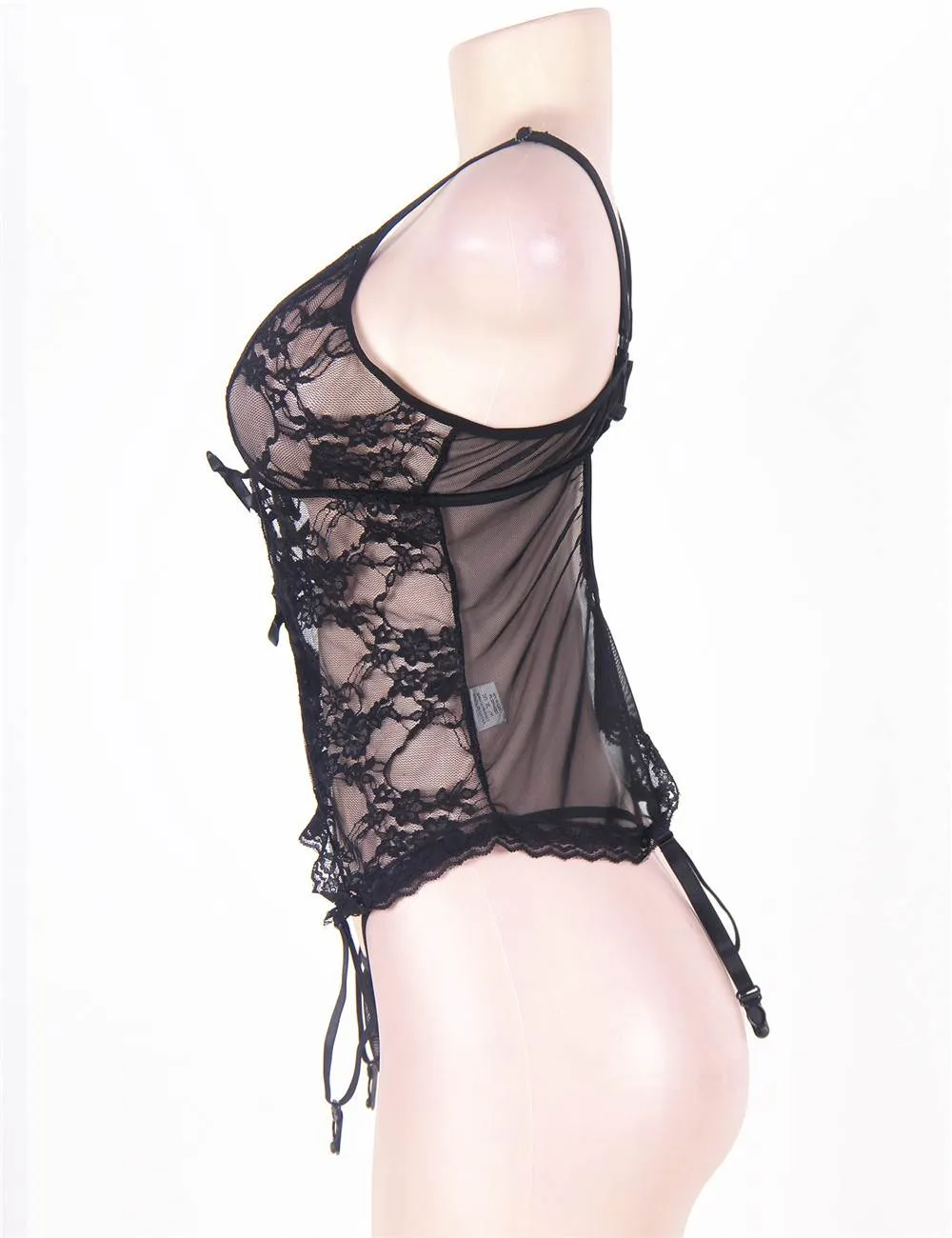 Mystique Black Lace Set