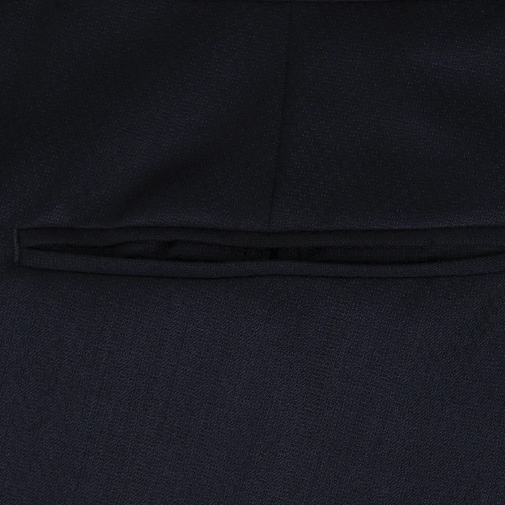 Navy Micro Jacquard Evening Two-Piece Tuxedo