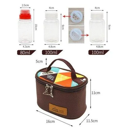 Picnic Seasoning Organizer Set