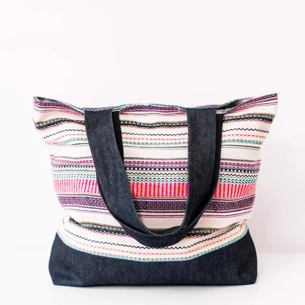 Reversible Roomy Tote Bag