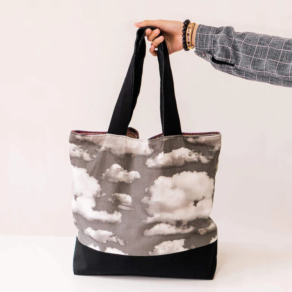 Reversible Roomy Tote Bag