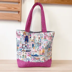 Reversible Roomy Tote Bag