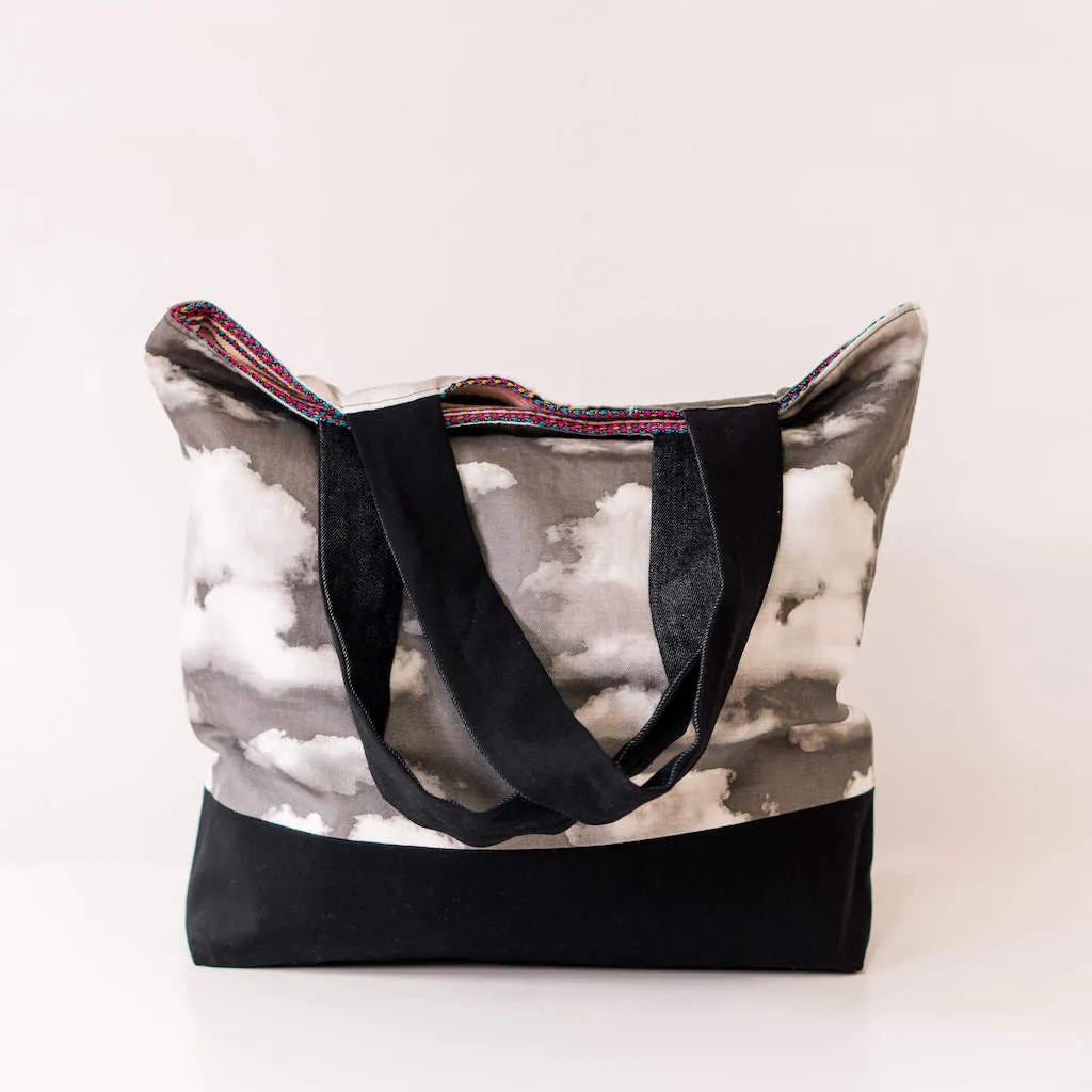 Reversible Roomy Tote Bag