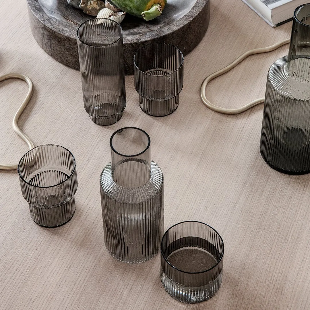 Ripple Long Drink Glass - Set of 4