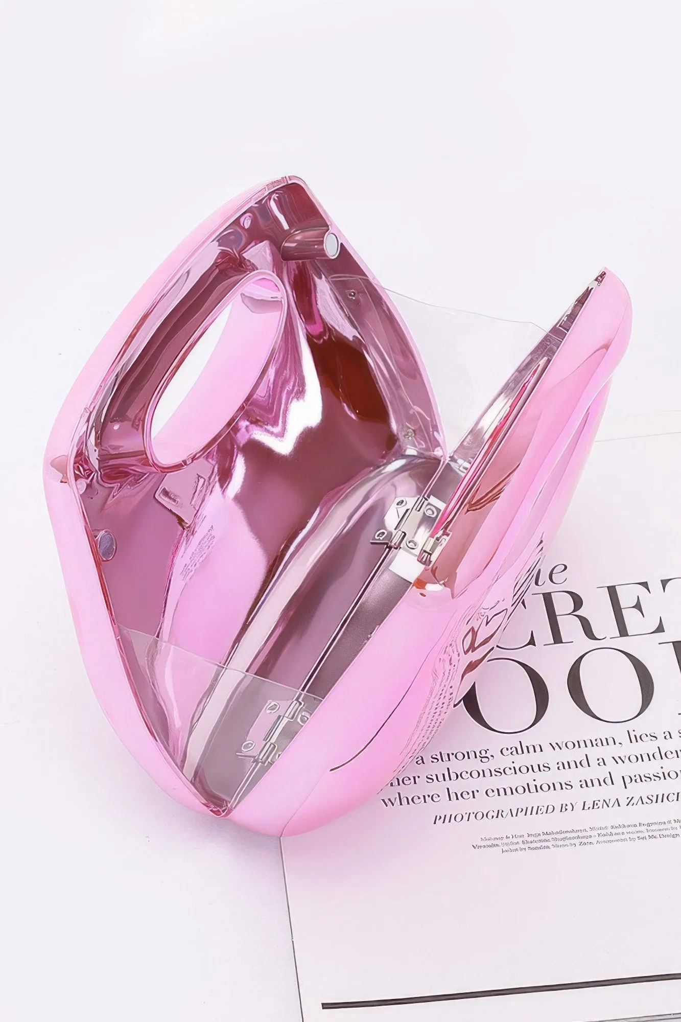 Shiny Flashy Acrylic Case Bag