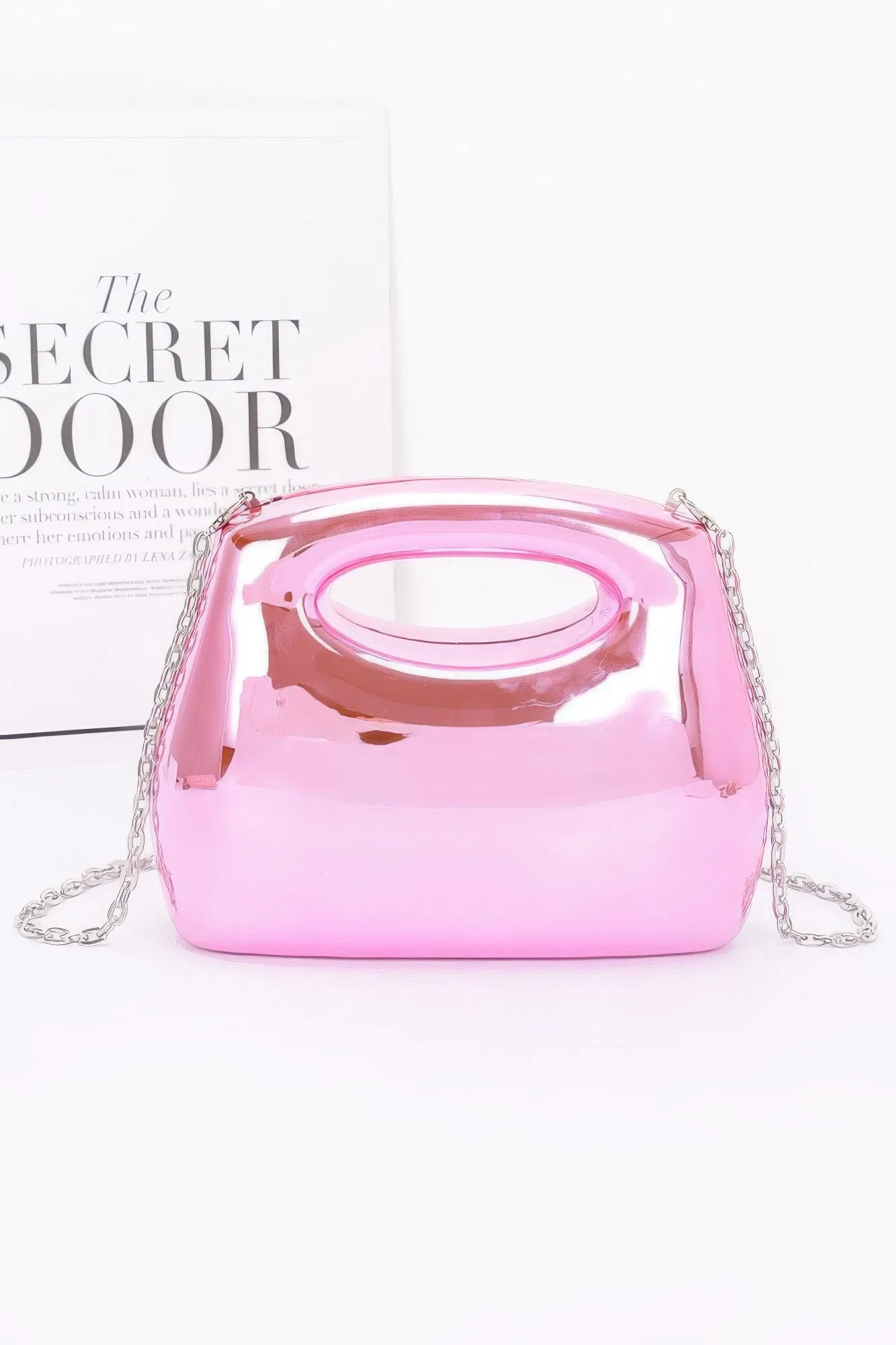 Shiny Flashy Acrylic Case Bag
