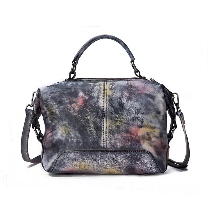 Small Women's Leather Shoulder Handbags Crossbody Purse For Women
