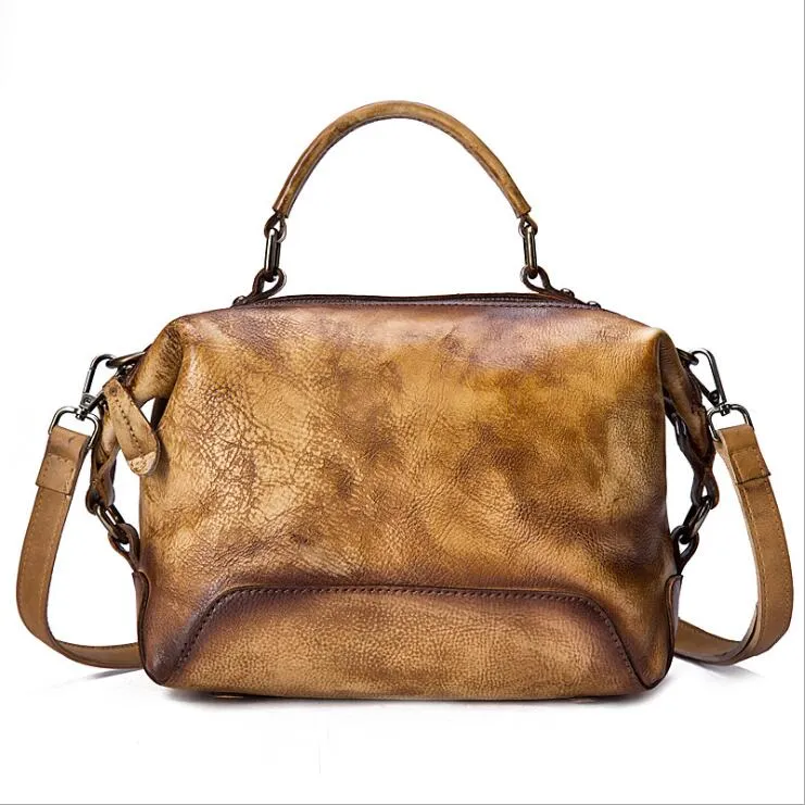 Small Women's Leather Shoulder Handbags Crossbody Purse For Women